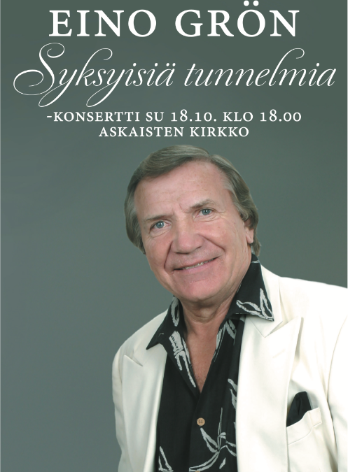 Eino Grön Syksyisiä tunnelmia -konsertti